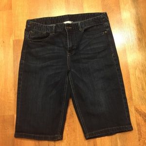 Christopher and banks jeans shorts size 12